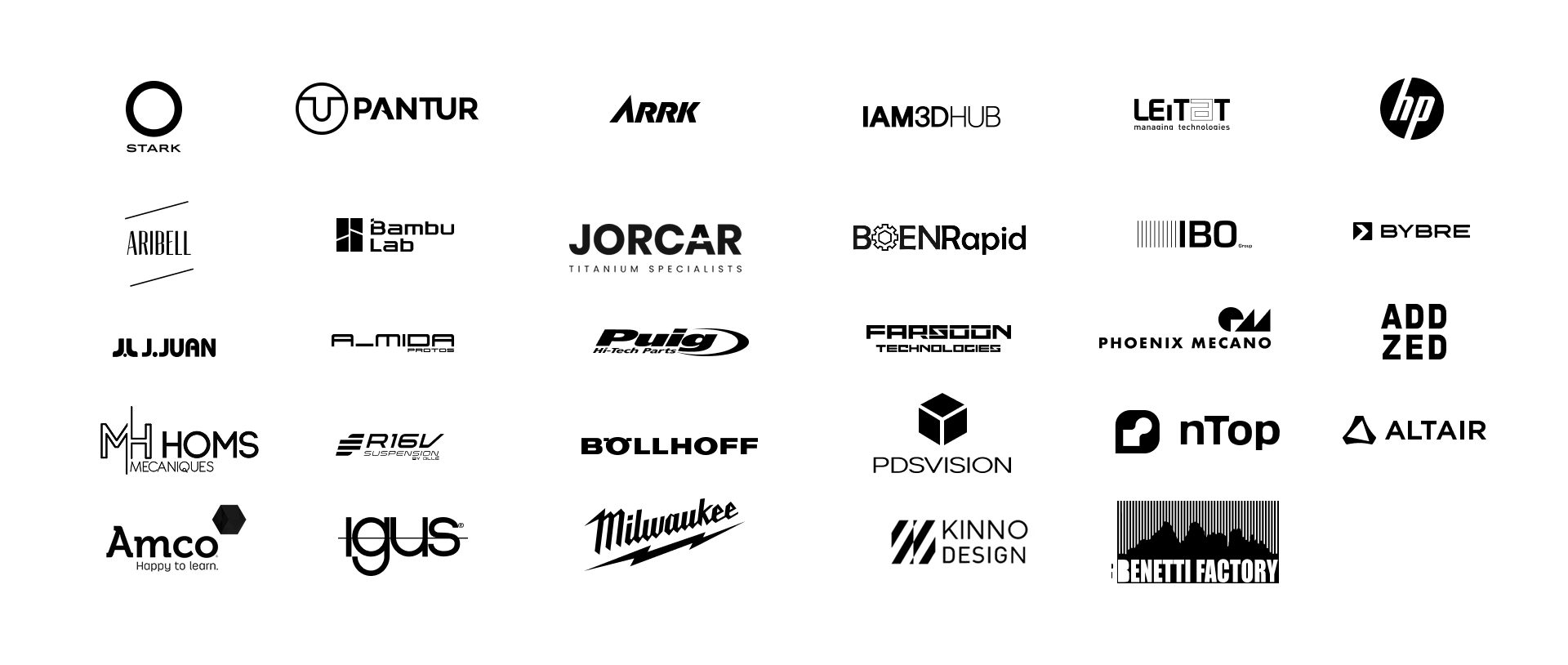 Hexia Evo partners & sponsors