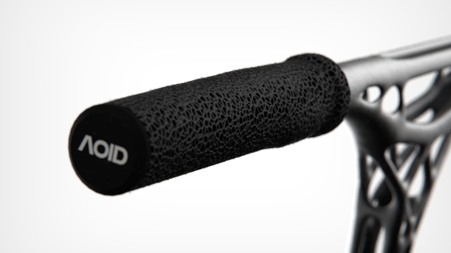 Grip end with the Void mark